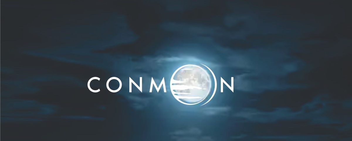 Con Moon modern creative logo design by logo-design.info, Islamabad Pakistan