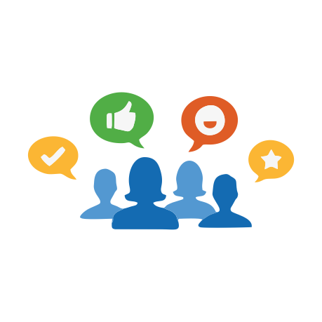 Professional customer service team providing logo design support at logo-design.info